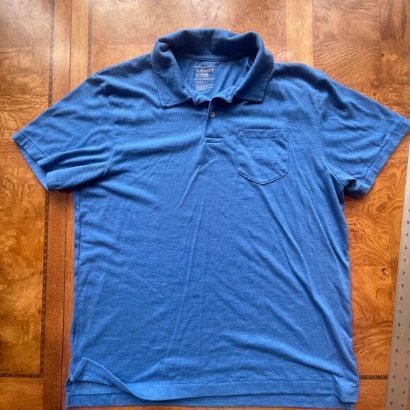 Old Navy L Blue Polo Style Tee! - Picture 4 of 7